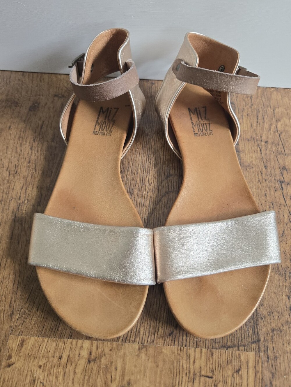 Miz Mooz Alanis leather buckle sandal
